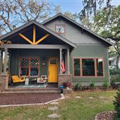 Historic Craftsman Bungalow, Pacific Northwest Cottage Surrounded by Live Oaks in Sanford, FL