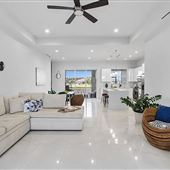 Bright And Spacious Modern Home In All White With Luxury Finishes and Backyard Canal