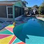 Coolest pool deck ever